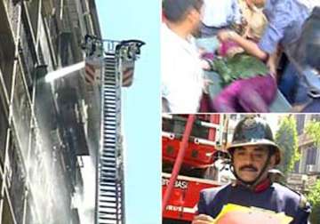 75 trapped as tv blast causes fire in mumbai multi storeyed building