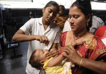114 kids in bengal hospitalized were given hepatitis vaccine instead of polio drops