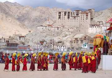 2nd international festival of buddhist heritage begins in leh