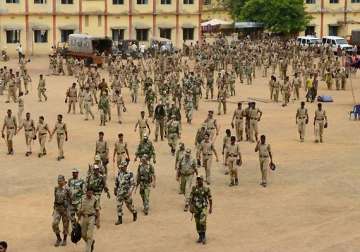 60 000 paramilitary personnel to be deployed for assembly elections in five states