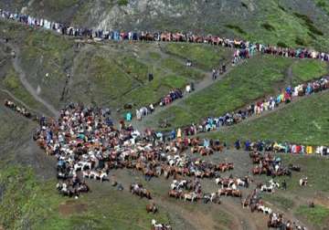 18th batch of 1 363 pilgrims leave jammu for amarnath