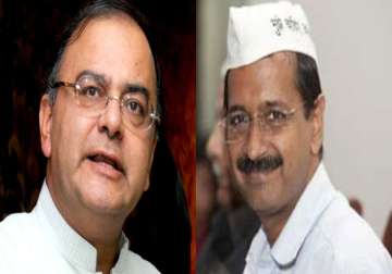 aap more comfortable in streets than secretariat arun jaitley