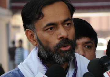 aap s yogendra yadav has two acres land rs.2 000 cash in hand