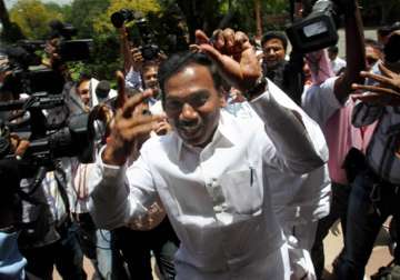 a raja visits his lok sabha constituency