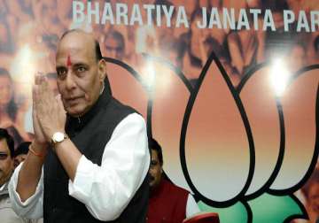 advani is our guardian mentor says rajnath singh