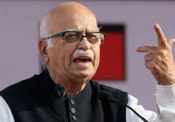 advani has accepted our advice for introspection says congress