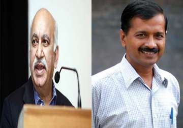 akbar questions kejriwal s aap ticket to ex bureaucrat