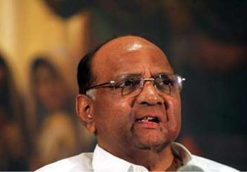 pawar takes resignations of all central state ncp ministers