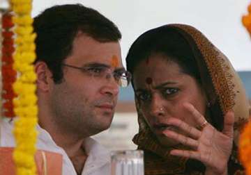 amita singh absent at rahul s meeting with party workers