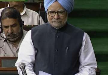 combative manmohan attacks bjp in parliament opposition criticizes pm s remarks