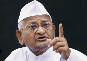 anna hazare targets both congress and bjp on corruption