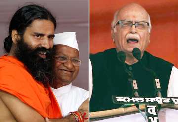 anna ramdev s movements welcome but only parliament can make laws advani