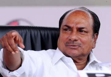 antony recommends cbi probe into drdo recruitment scam