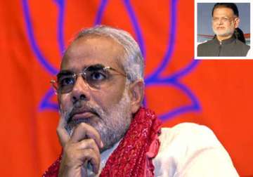 appoint lokayukta guj congress tells narendra modi