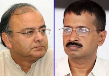 arun jaitley writes on aap congress tie up each wants to outfox the other