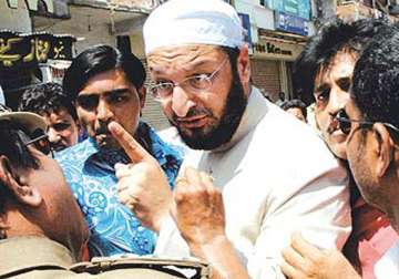 hyderabad mp asaduddin owaisi surrenders sent to jail