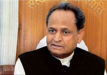 ashok gehlot slams raje for accusing his government of financial mismanagement