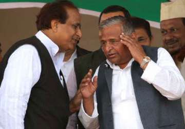 azam khan can never be upset with me says mulayam