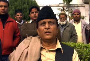 azam khan accuses bsp of maligning sp government s image