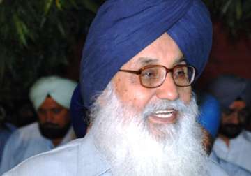 bjp akali dal will wipe out congress from delhi says badal