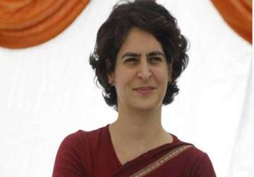bjp attacks priyanka alleges she benefitted a lot during congress rule