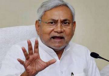 bjp is party of rumour mongers nitish kumar