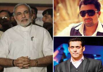 bjp seeks apology from bigg boss participant ajaz and salman khan over modi remark