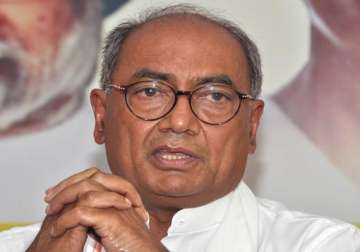 bjp talking about muslims is a big win for democracy digvijay
