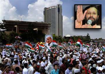 bjp says hazare s protest awakened the non political class