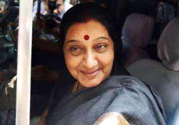 bjp will form govt in assam says sushma