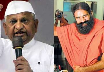 bjp appears to endorse hazare ramdev agitation tomorrow