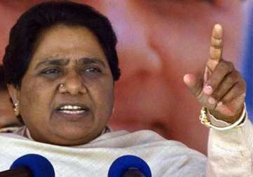 bsp to decide about support to upa on wednesday says mayawati