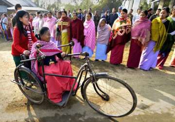 balloting begins in manipur