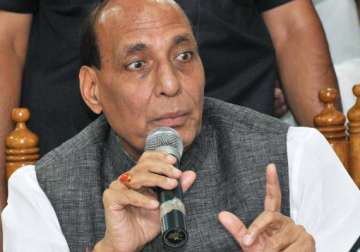 ban on vhp s yatra from ayodhya unjust rajnath