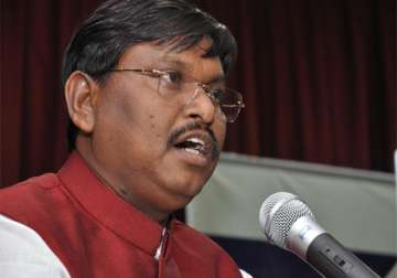 cabinet to discuss report on jharkhand today prez rule likely