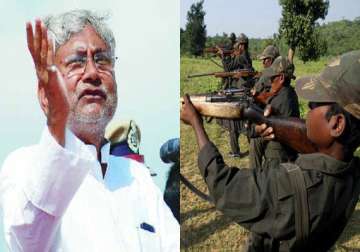 centre wants nitish kumar to head anti maoist command