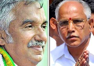 chandy visits yeddyurappa