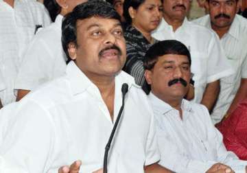chiranjeevi wants to merge prp with congress