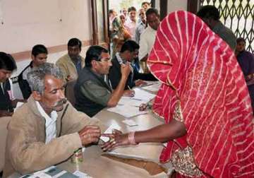 clashes mar voting in rajasthan as turnout crosses 47 percent