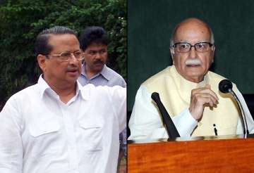 cong accuses advani of being silent on scams in orissa govt