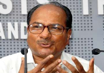 congress sets up panel led by antony to pacify seemandhra leaders