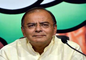congress solely responsible for fracas in parliament jaitley