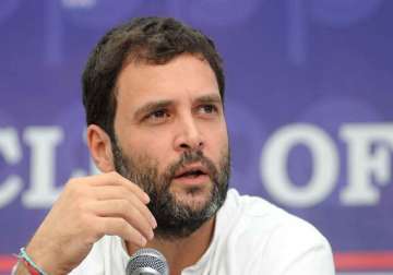 congress won t support third front to form govt rahul gandhi