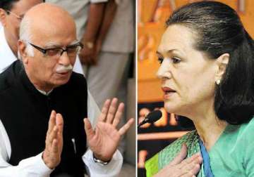 congress has become fiefdom of a singly family writes advani