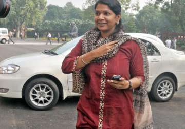 dmk sees congress support for kanimozhi in rs polls