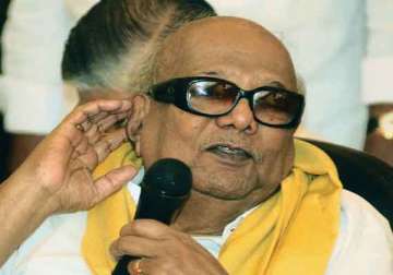 karunanidhi rules out alliance with bjp for 2014 lok sabha elections