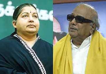 dmk aiadmk sharpen their swords for civic polls