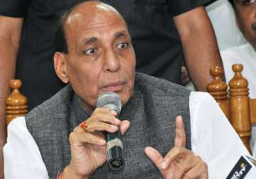 decision on bjp s pm candidate only by consensus rajnath singh