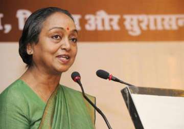 democracy needs synergy with education meira kumar