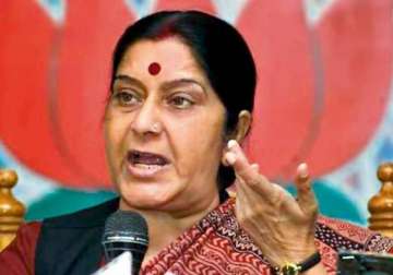 disappointed with akhilesh s performance sushma swaraj